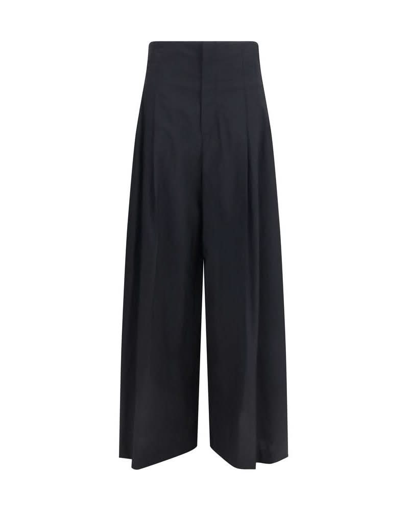 Brunello Cucinelli Black Cotton Casual Pant Glam Steals