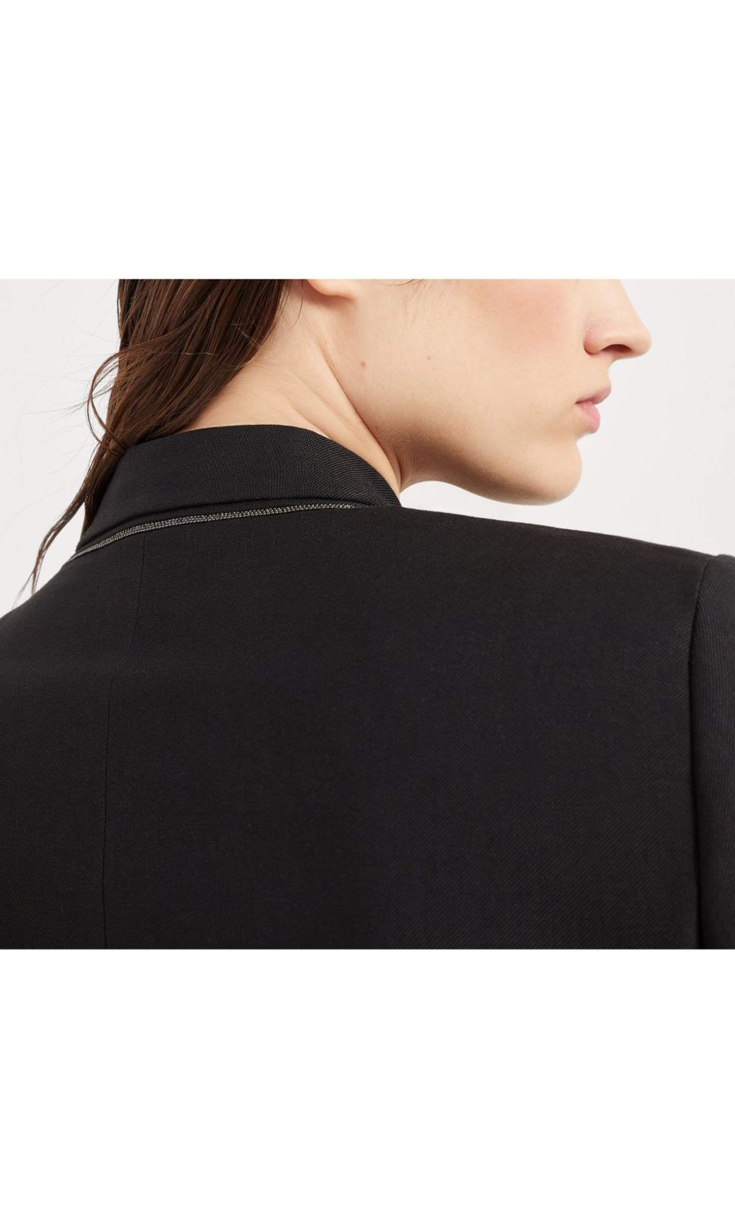 Brunello Cucinelli Black Jacket Glam Steals