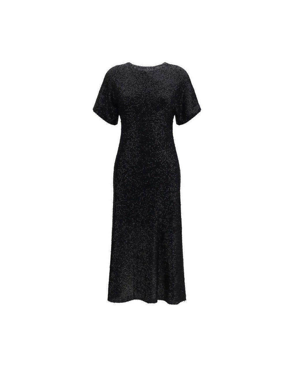 Brunello Cucinelli Black Linen Cocktail Dress 
