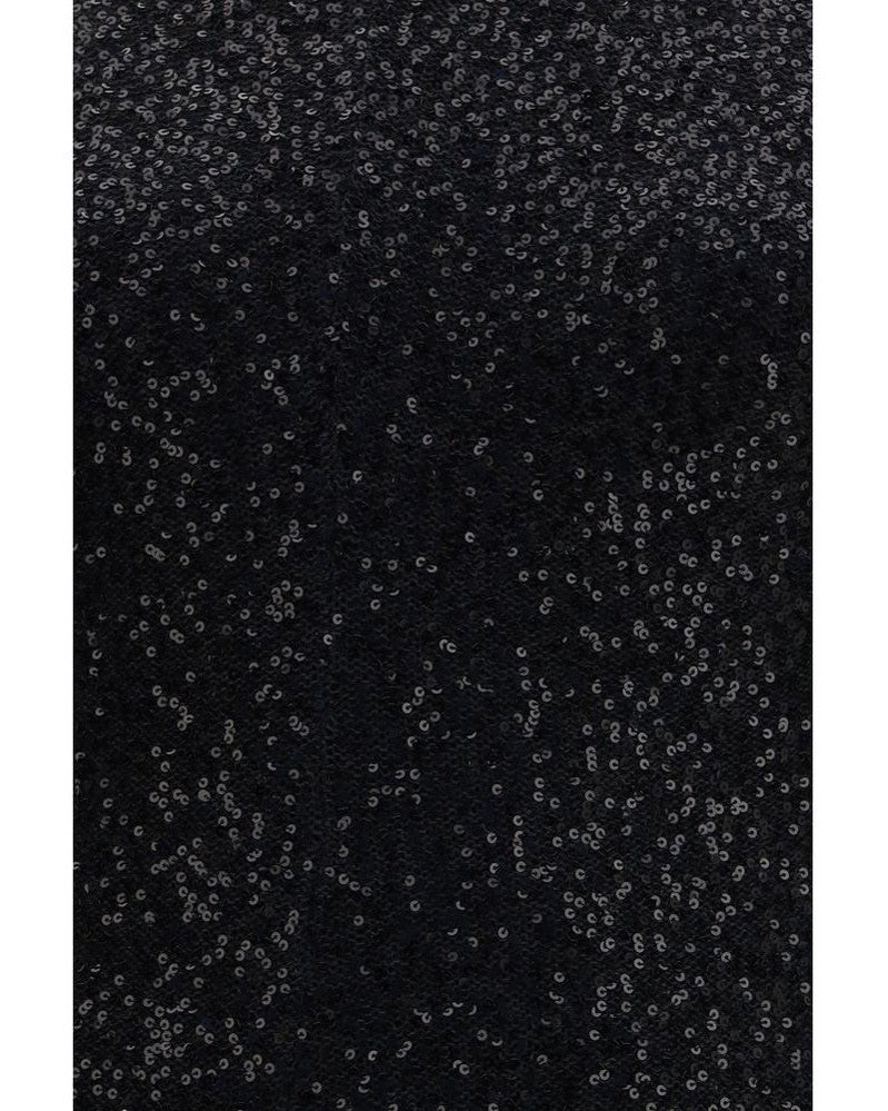 Brunello Cucinelli Black Linen Cocktail Dress 