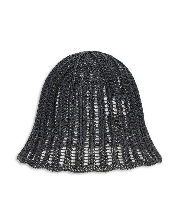 Brunello Cucinelli Black Raffia Hat Glam Steals