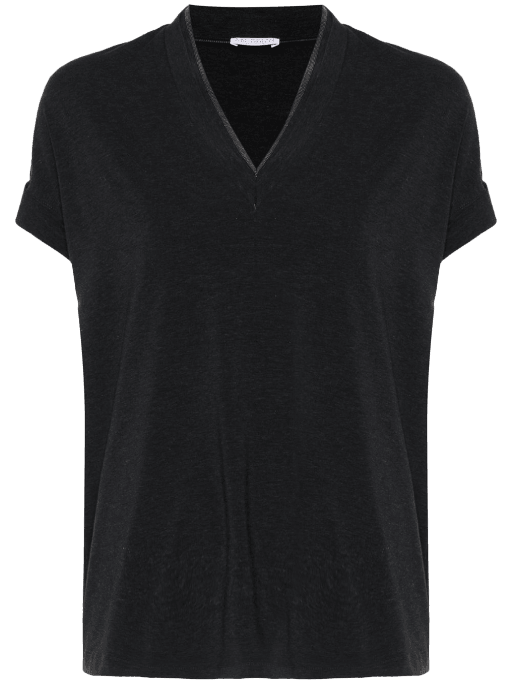 Brunello Cucinelli Black T-shirt Glam Steals