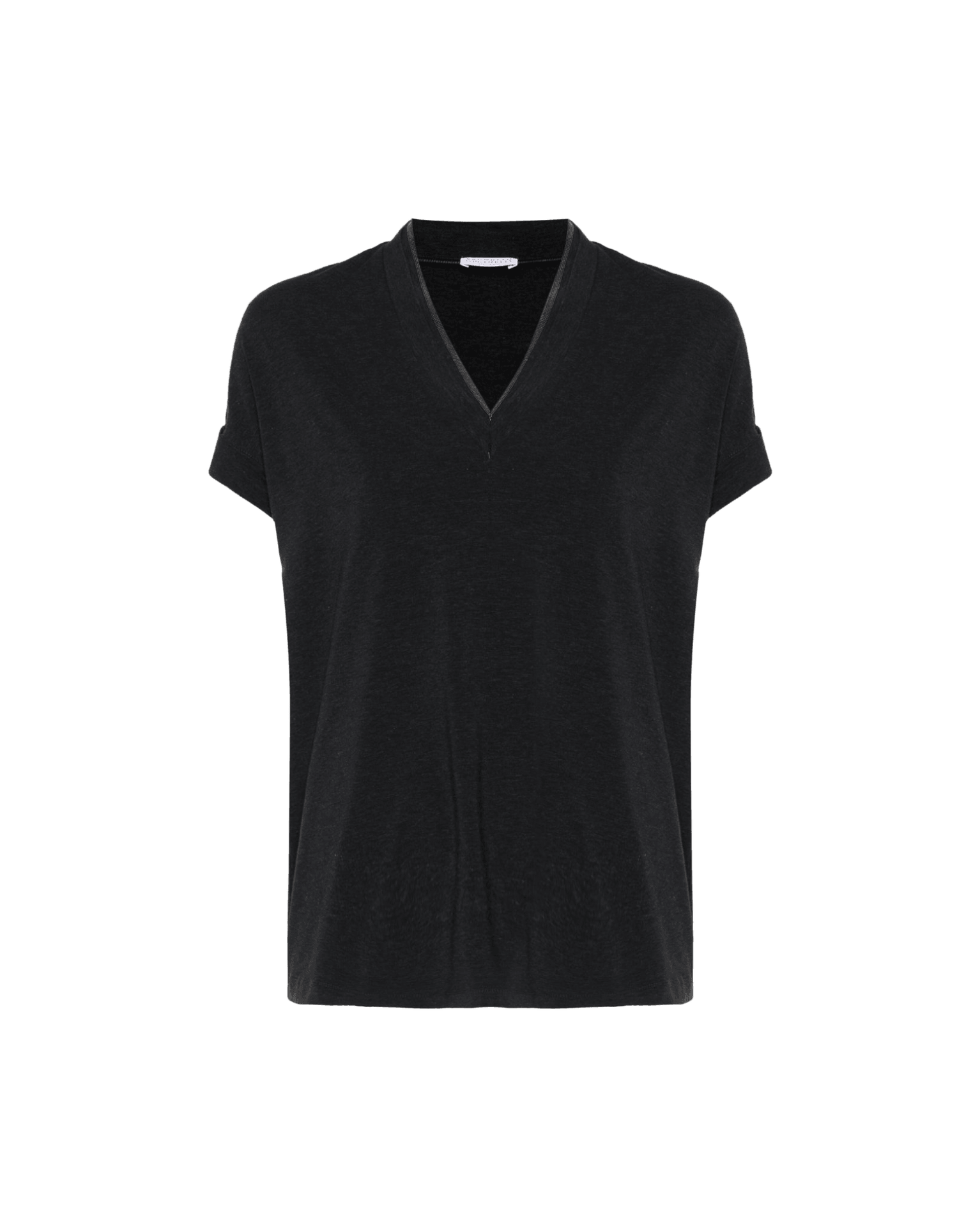 Brunello Cucinelli Black T-shirt Glam Steals