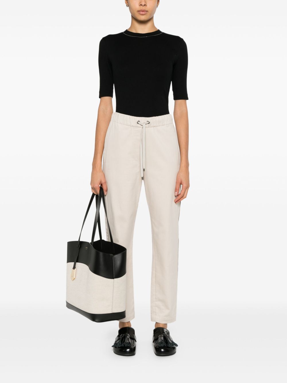 Brunello Cucinelli Black T-shirt Glam Steals