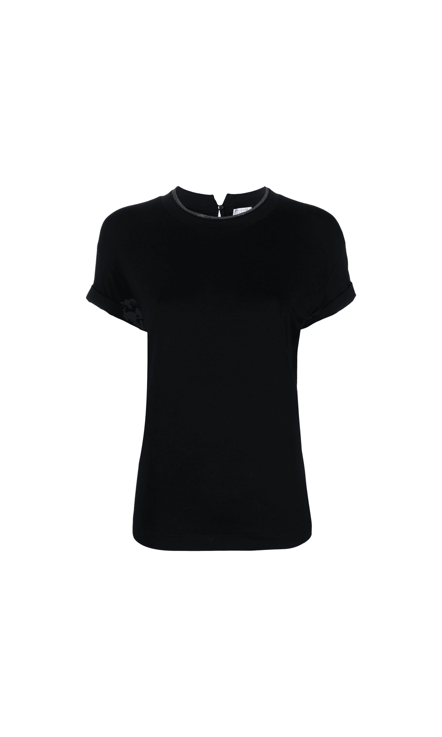 Brunello Cucinelli Black T-shirt Glam Steals