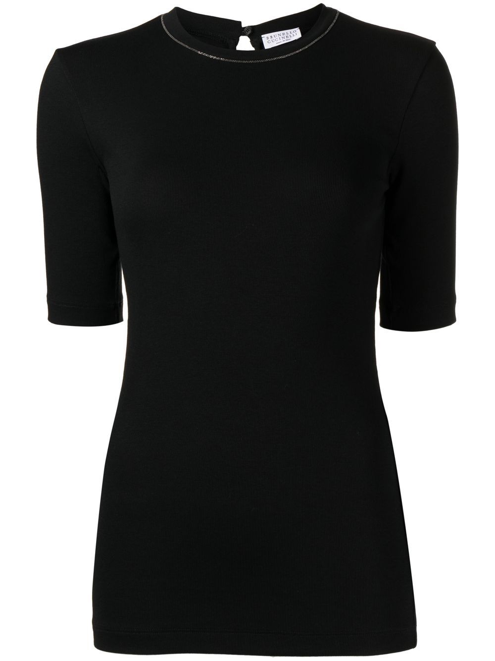 Brunello Cucinelli Black T-shirt and Polo Glam Steals