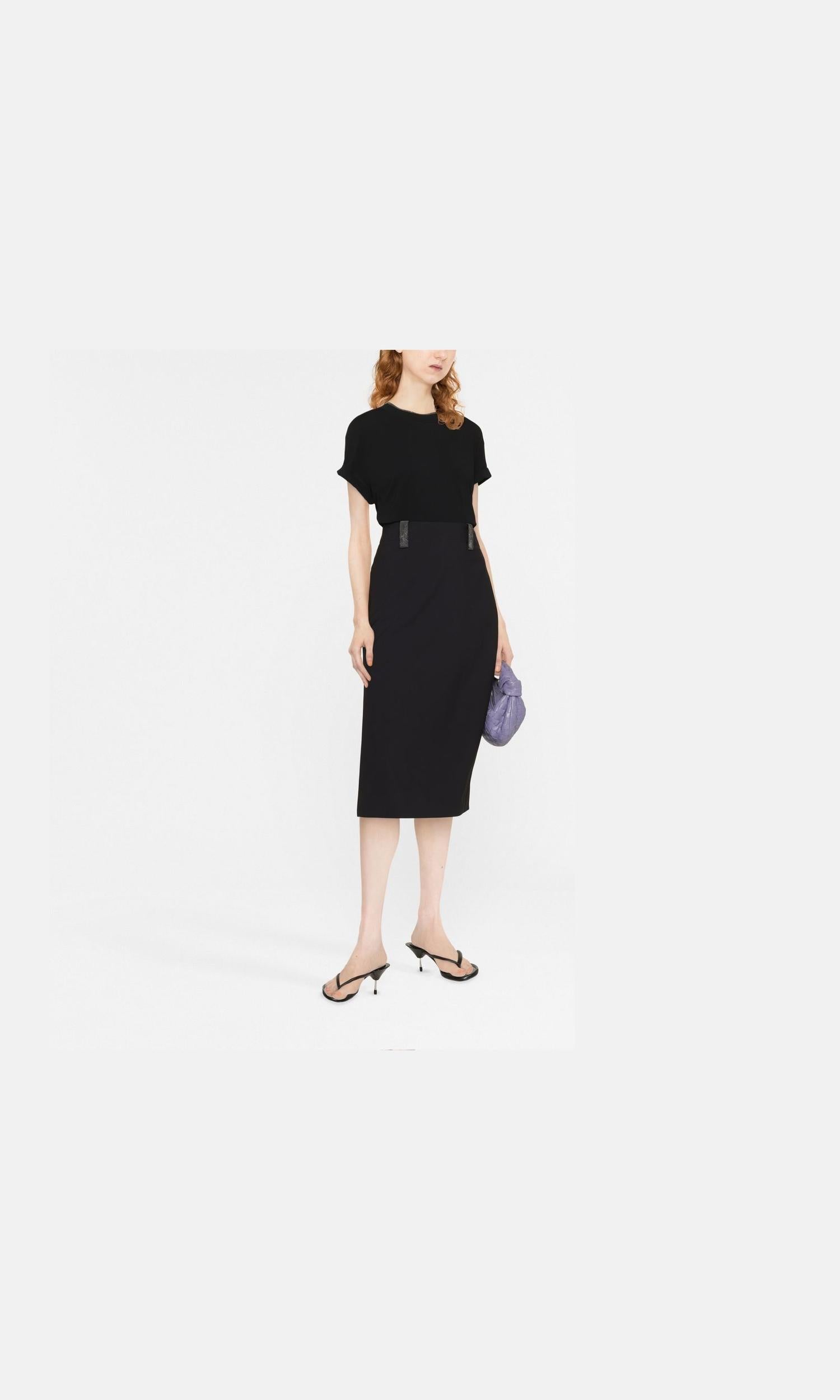 Brunello Cucinelli Black T-shirt and Polo Glam Steals