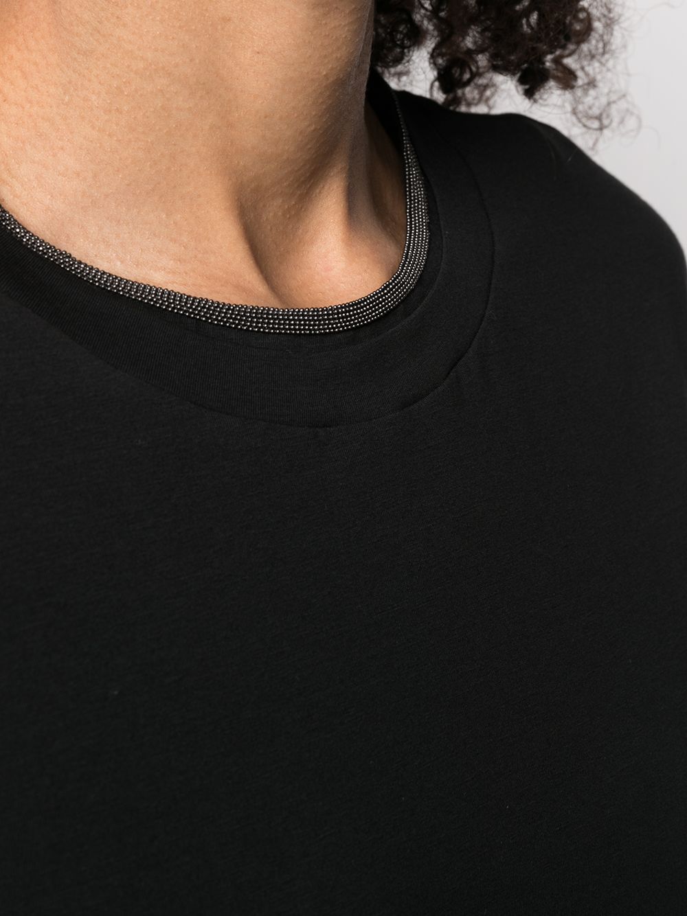 Brunello Cucinelli Black T-shirt and Polo Glam Steals