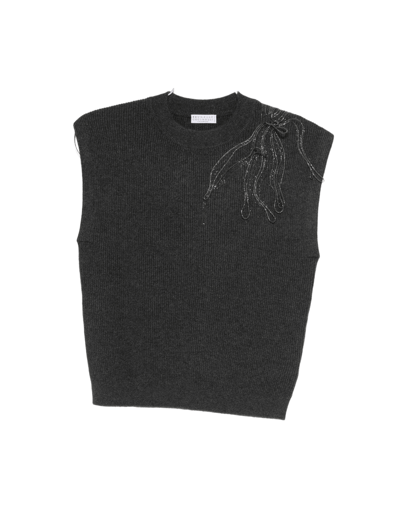 Brunello Cucinelli Black Top Glam Steals