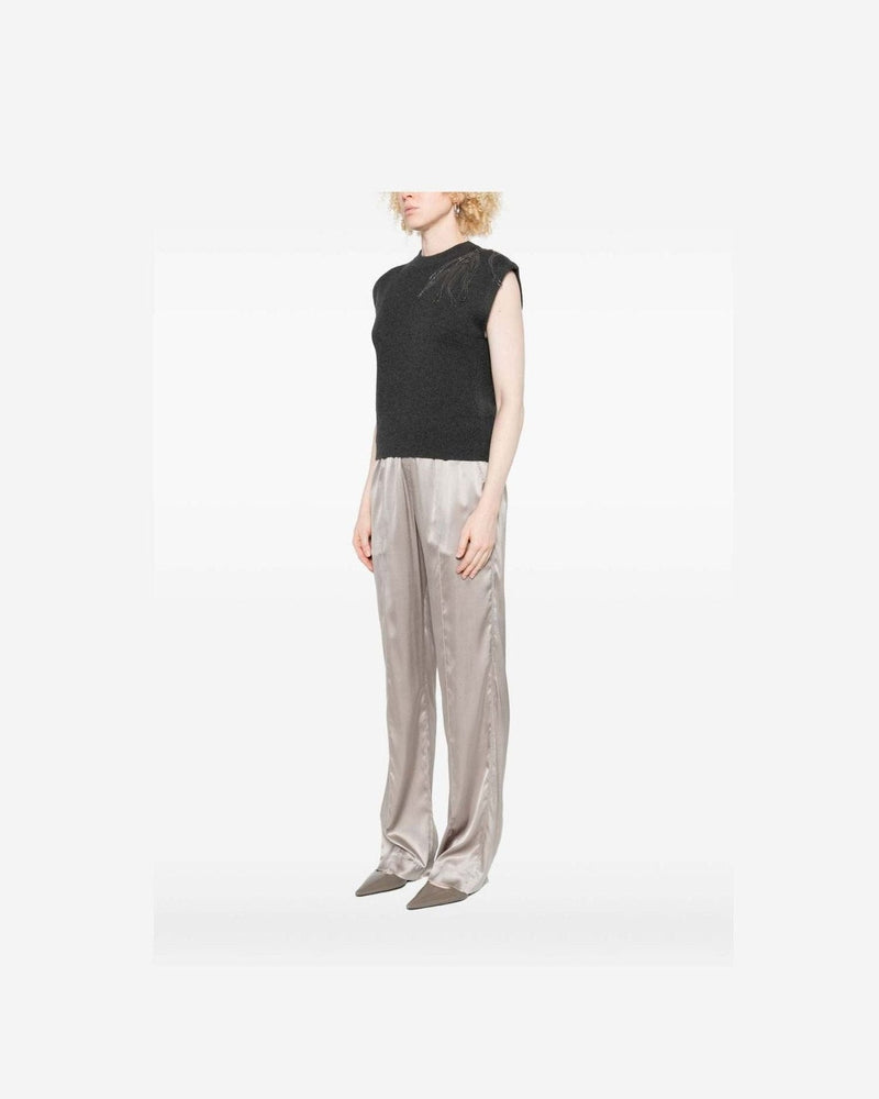 Brunello Cucinelli Black Top Glam Steals