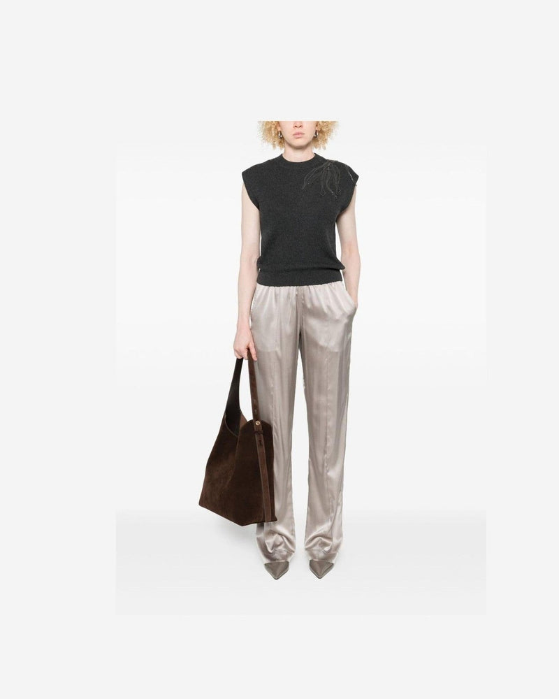 Brunello Cucinelli Black Top Glam Steals