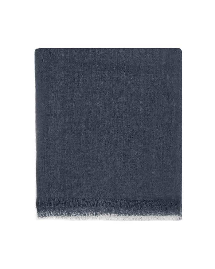 Brunello Cucinelli Blue Cashmere Scarf Glam Steals