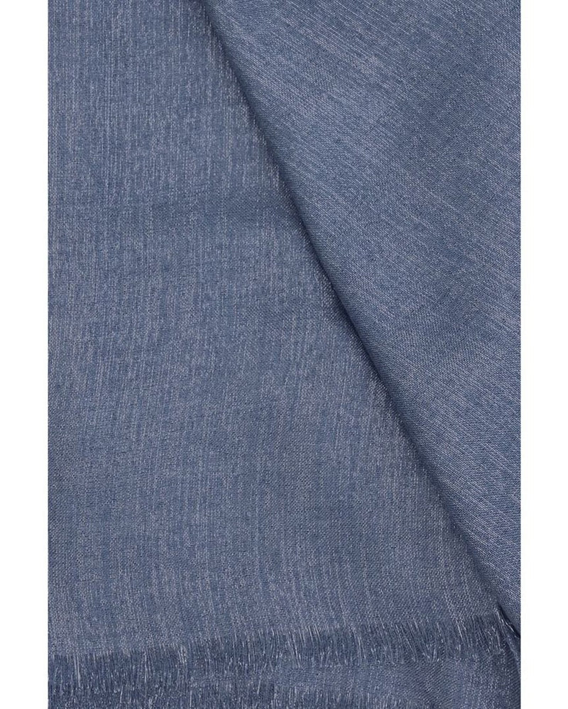 Brunello Cucinelli Blue Cashmere Scarf 
