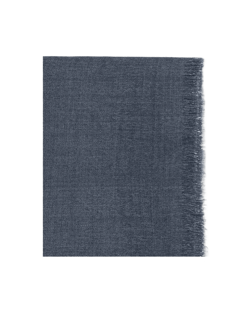 Brunello Cucinelli Blue Cashmere Scarf Glam Steals