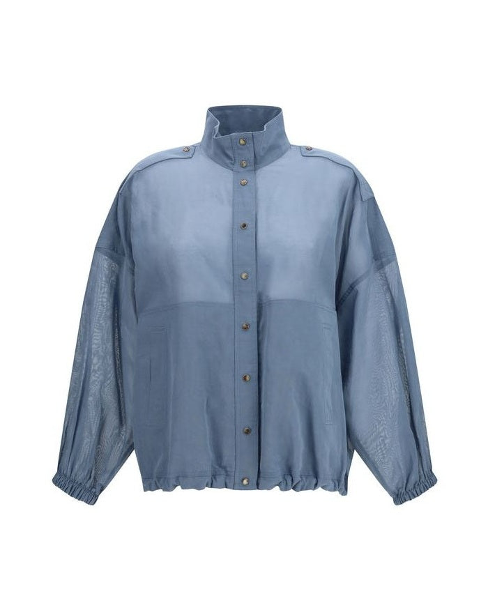 Brunello Cucinelli Blue Cotton Clothing Glam Steals