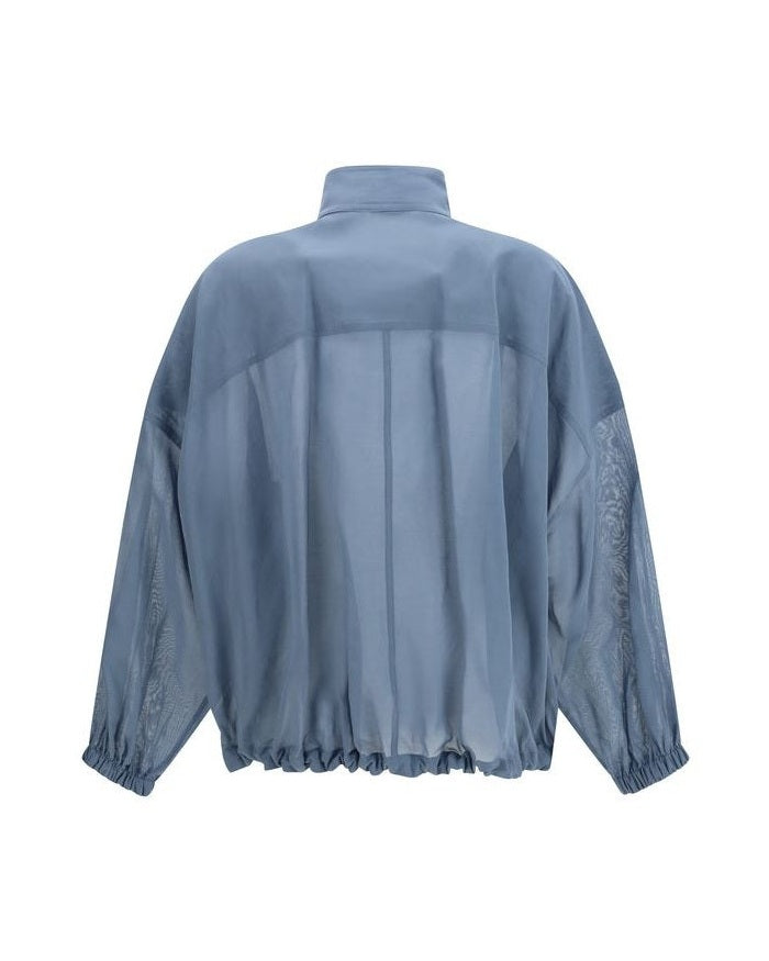Brunello Cucinelli Blue Cotton Clothing Glam Steals