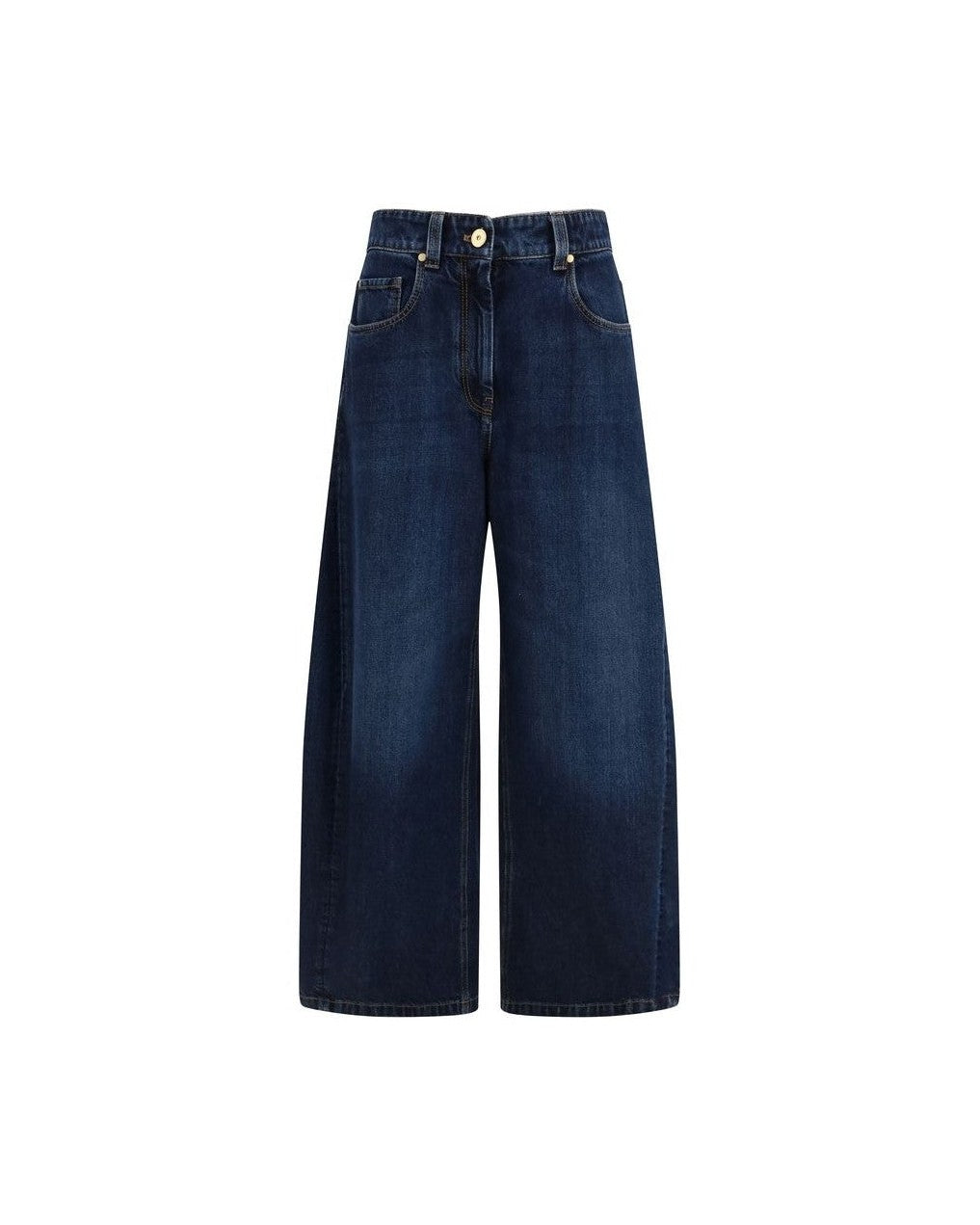 Brunello Cucinelli Blue Cotton Denim Jeans Jeans