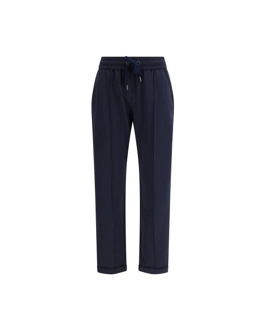 Brunello Cucinelli Blue Cotton Joggers Joggers