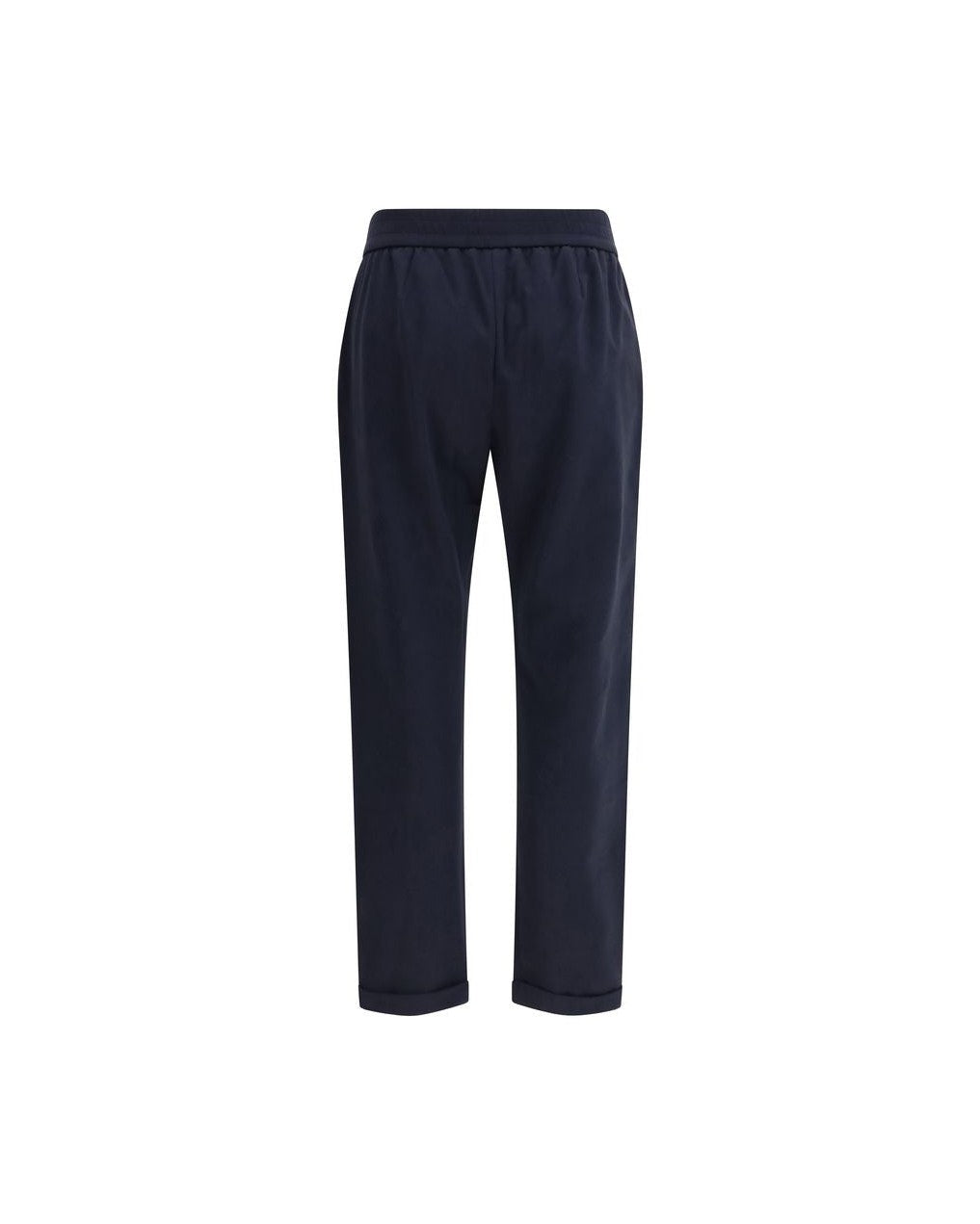 Brunello Cucinelli Blue Cotton Joggers Glam Steals