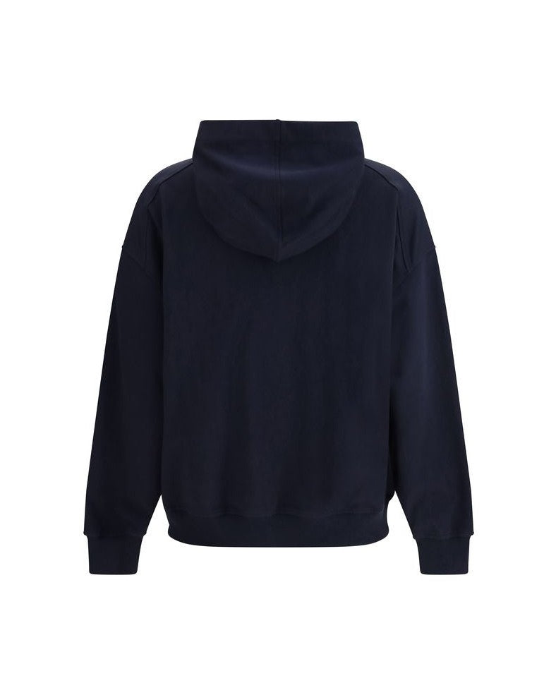 Brunello Cucinelli Blue Cotton Sweatshirt Glam Steals