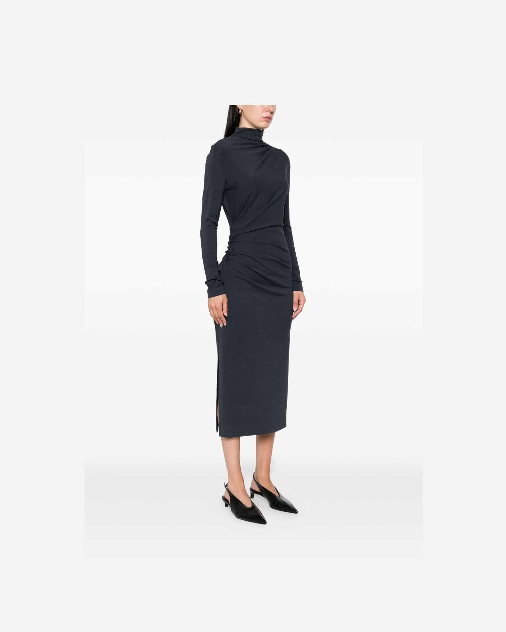 Brunello Cucinelli Blue Dress Glam Steals
