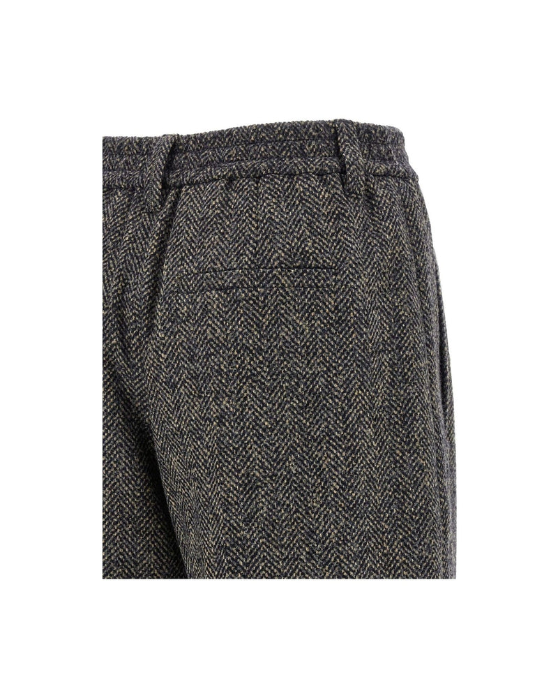 Brunello Cucinelli Blue Shorts Glam Steals