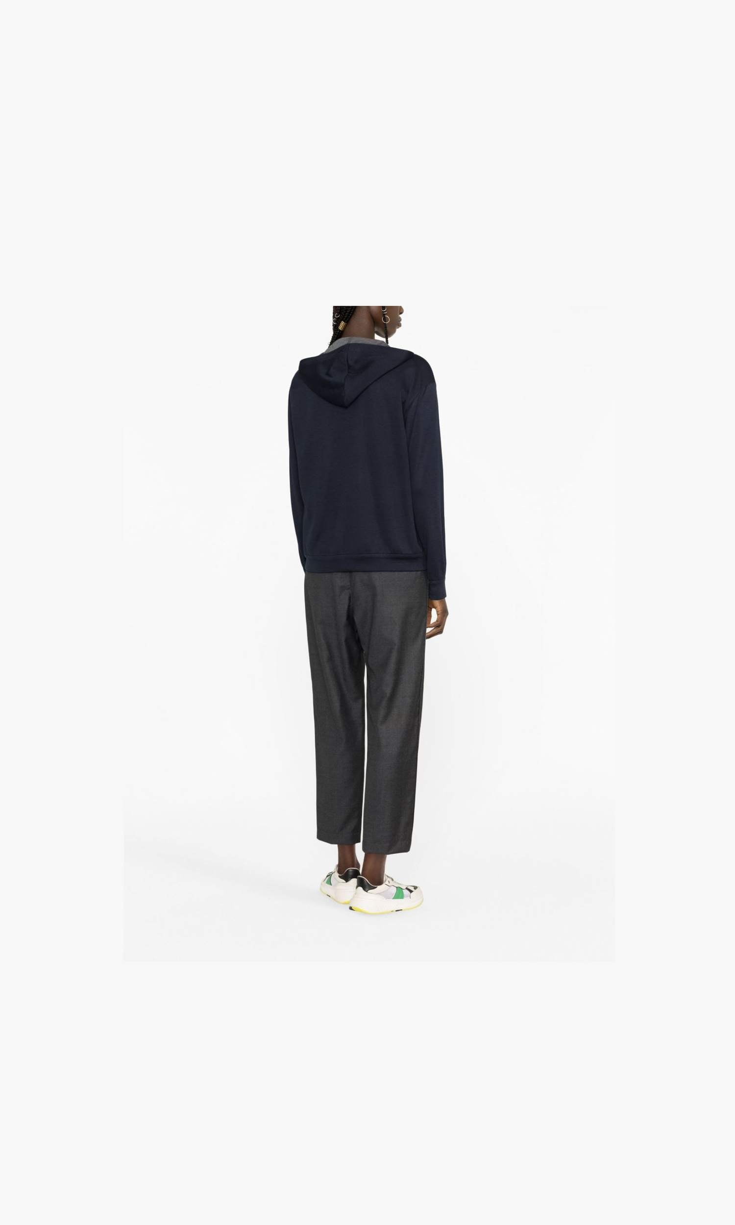 Brunello Cucinelli Blue Sweater Glam Steals