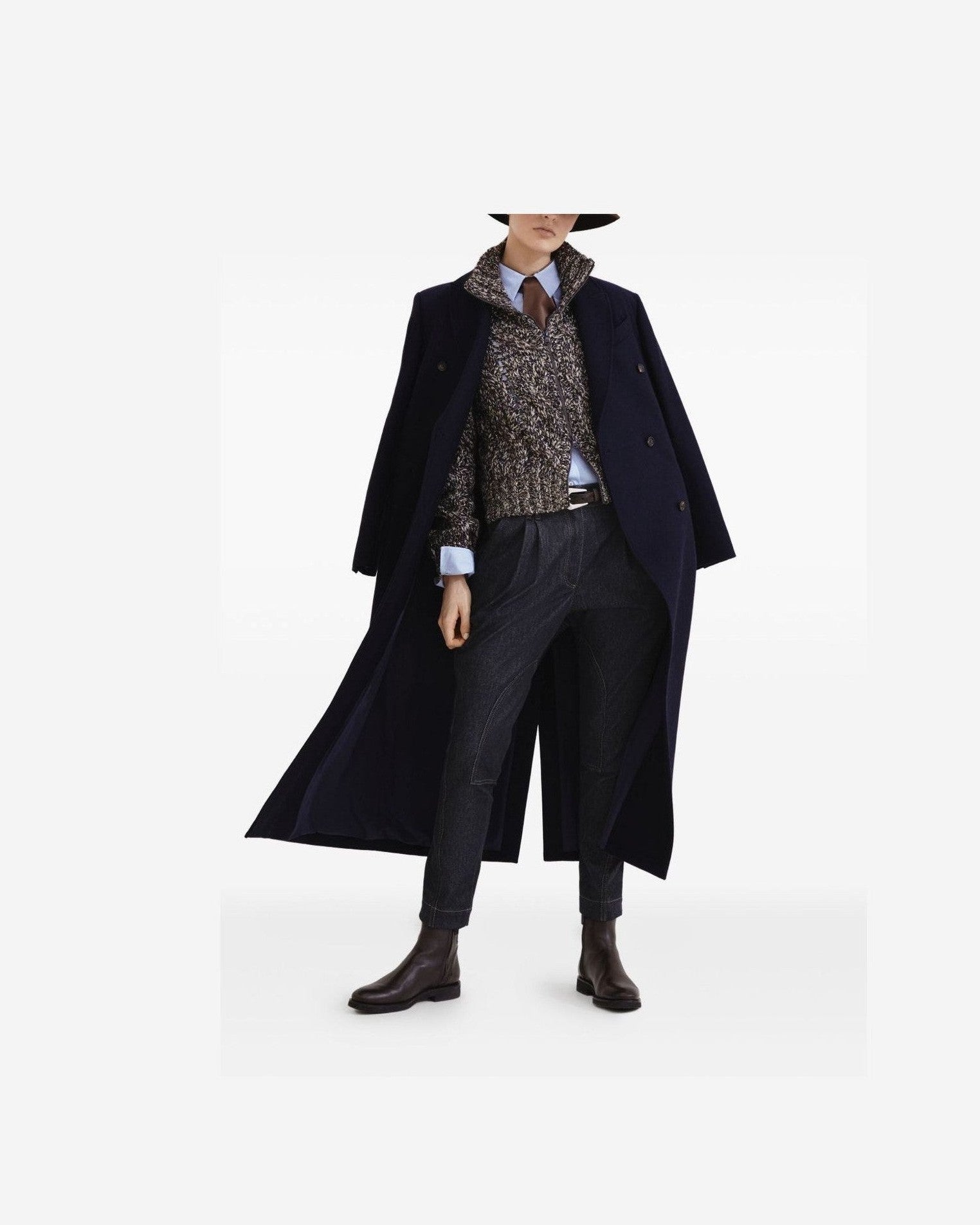 Brunello Cucinelli Blue Sweater Glam Steals