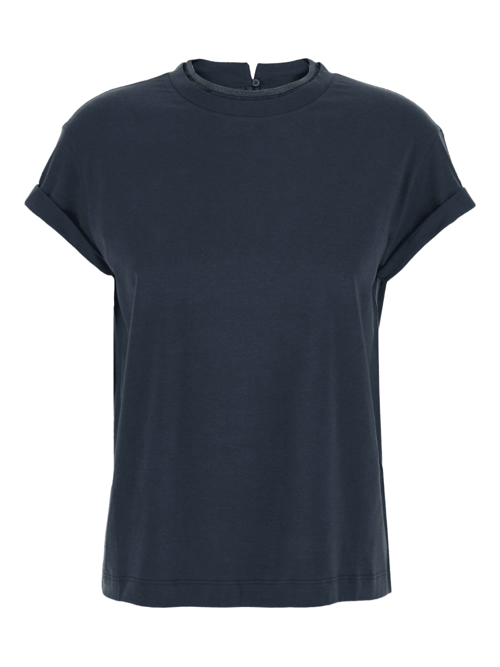 Brunello Cucinelli Blue T-shirt Glam Steals