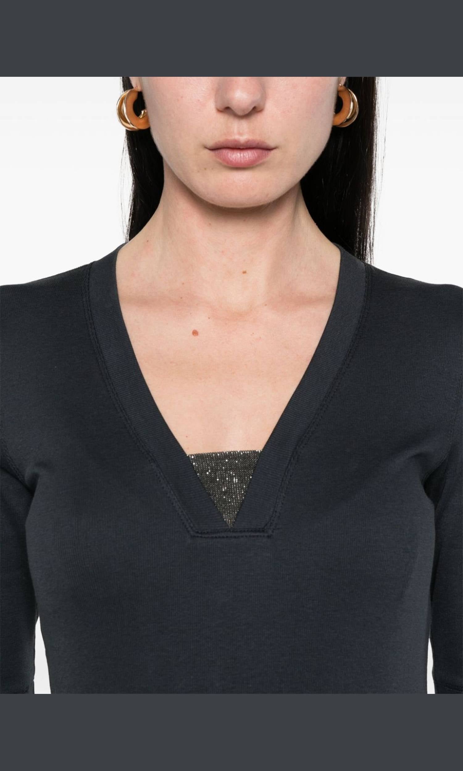 Brunello Cucinelli Blue Top Glam Steals
