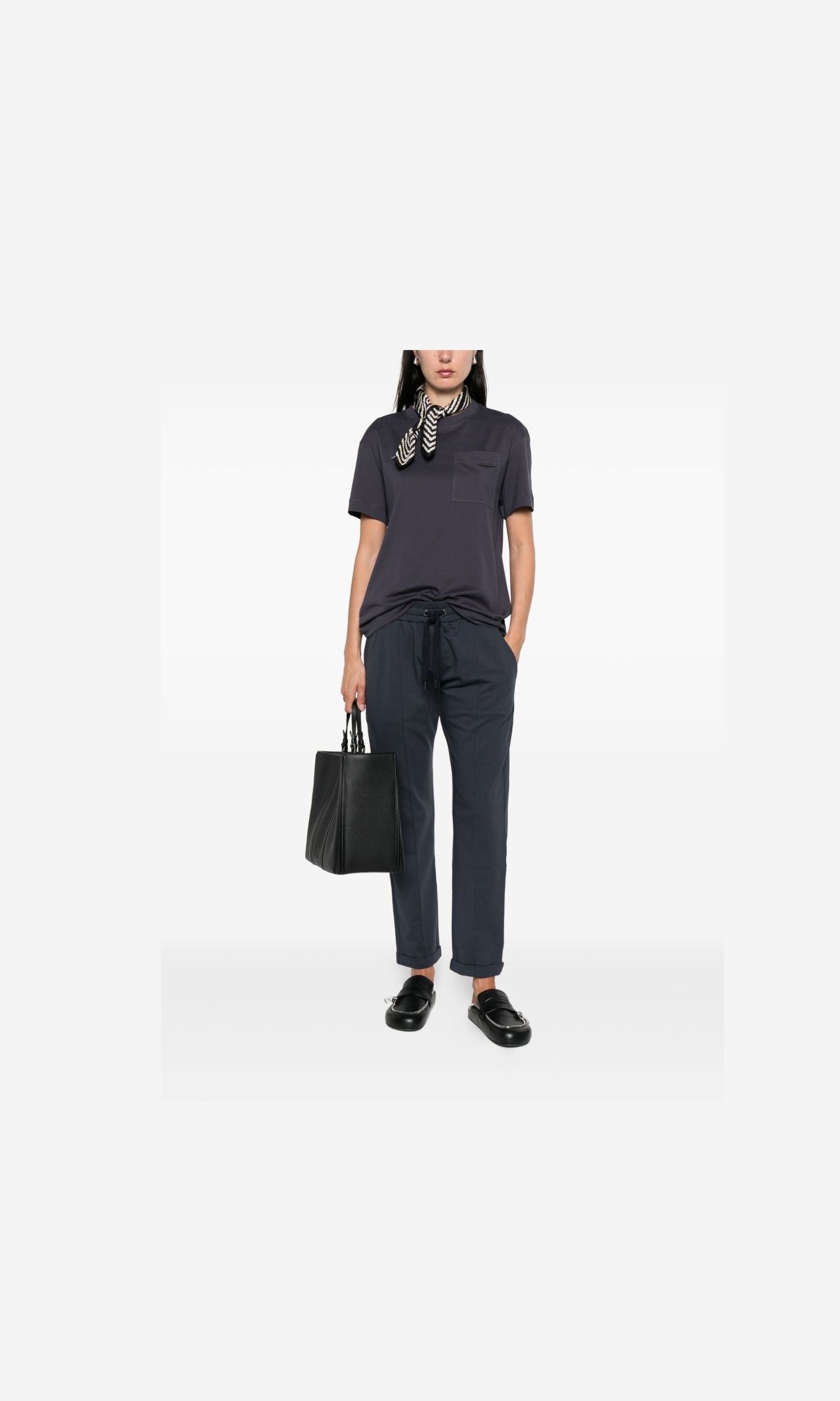 Brunello Cucinelli Blue Trouser Glam Steals