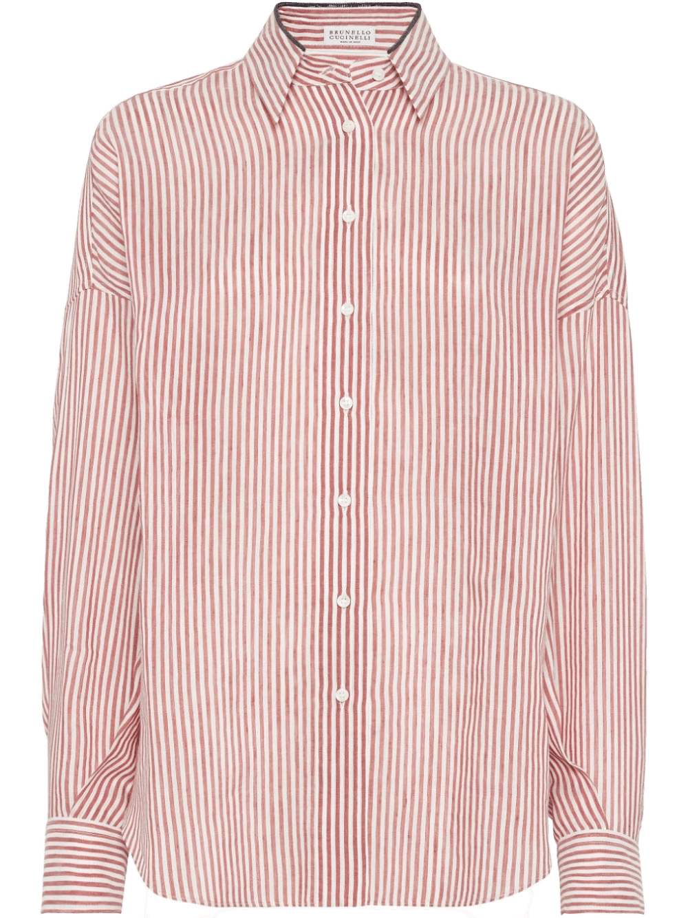 Brunello Cucinelli Bordeaux Shirt Glam Steals