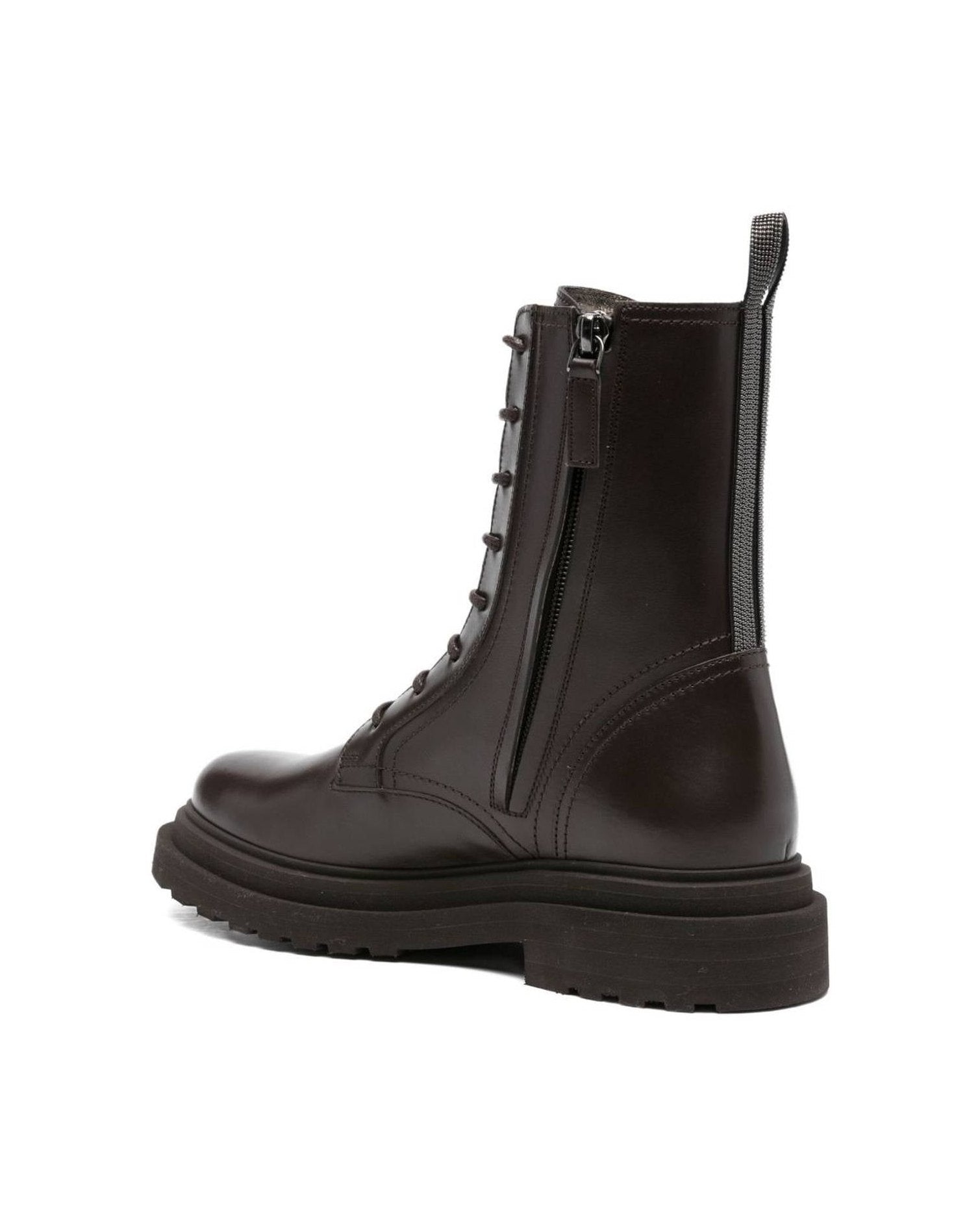 Brunello Cucinelli Brown Boots Glam Steals