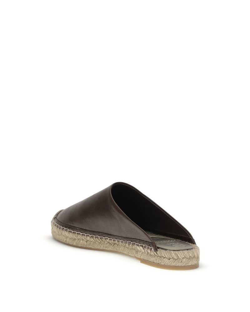 Brunello Cucinelli Brown Calf Leather Bos Taurus Mules Glam Steals
