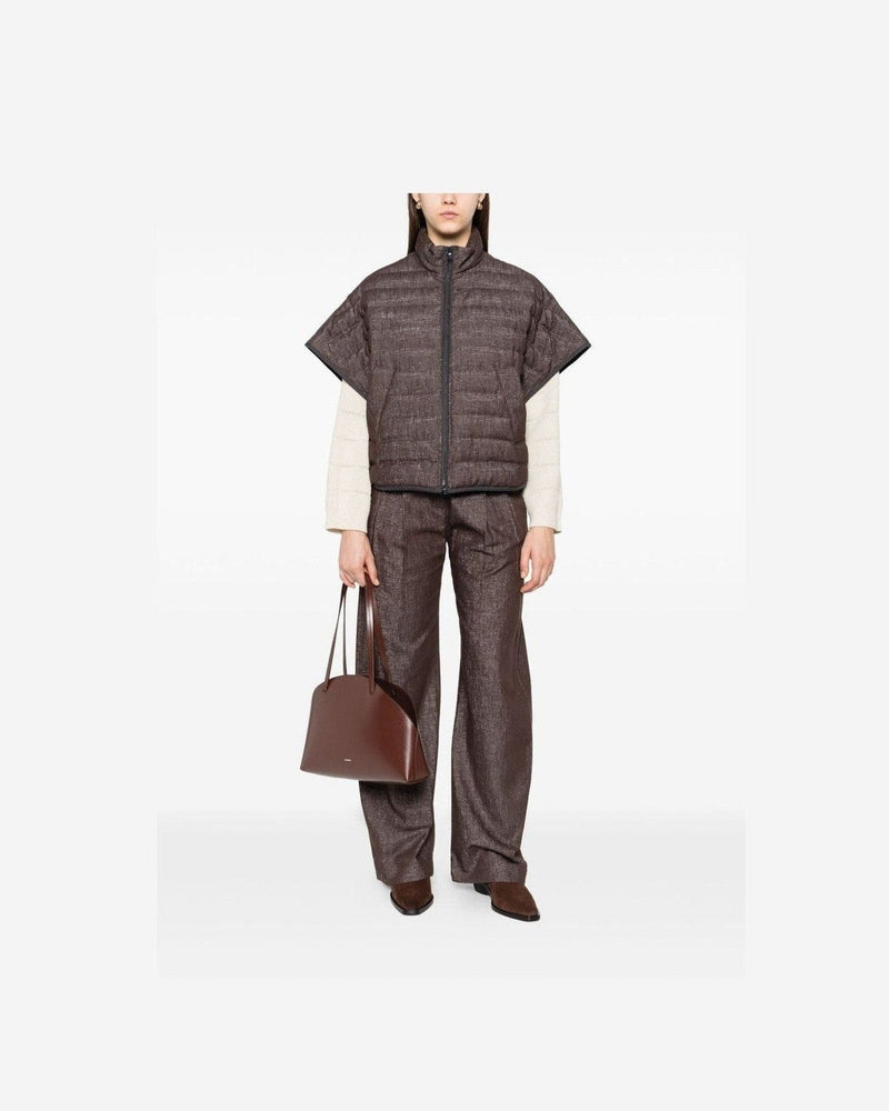 Brunello Cucinelli Brown Coat Glam Steals