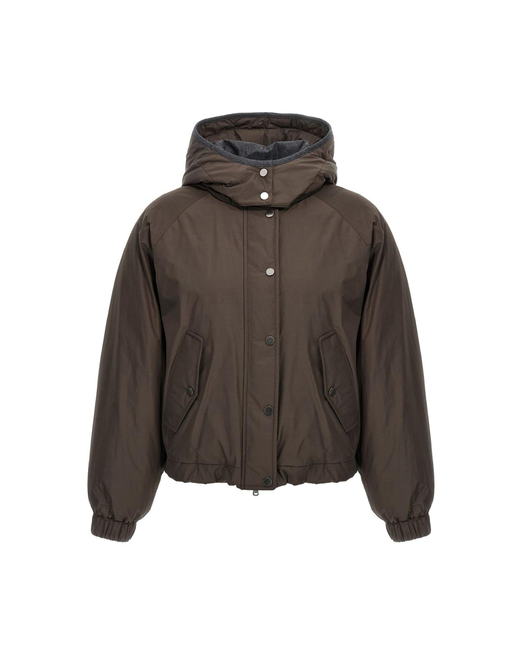 Brunello Cucinelli Brown Coat Glam Steals