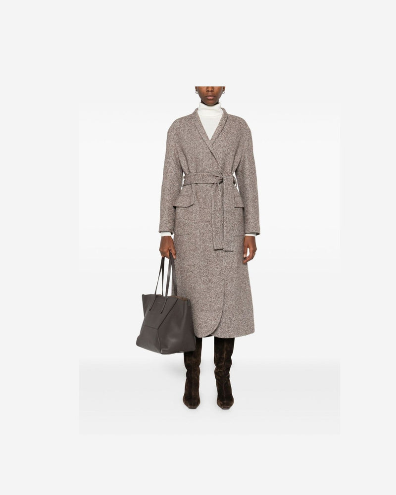 Brunello Cucinelli Brown Coat Glam Steals