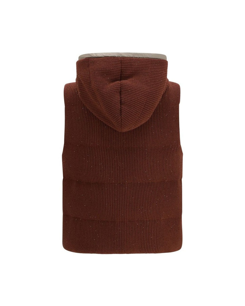 Brunello Cucinelli Brown Cotton Jacket Coat Glam Steals