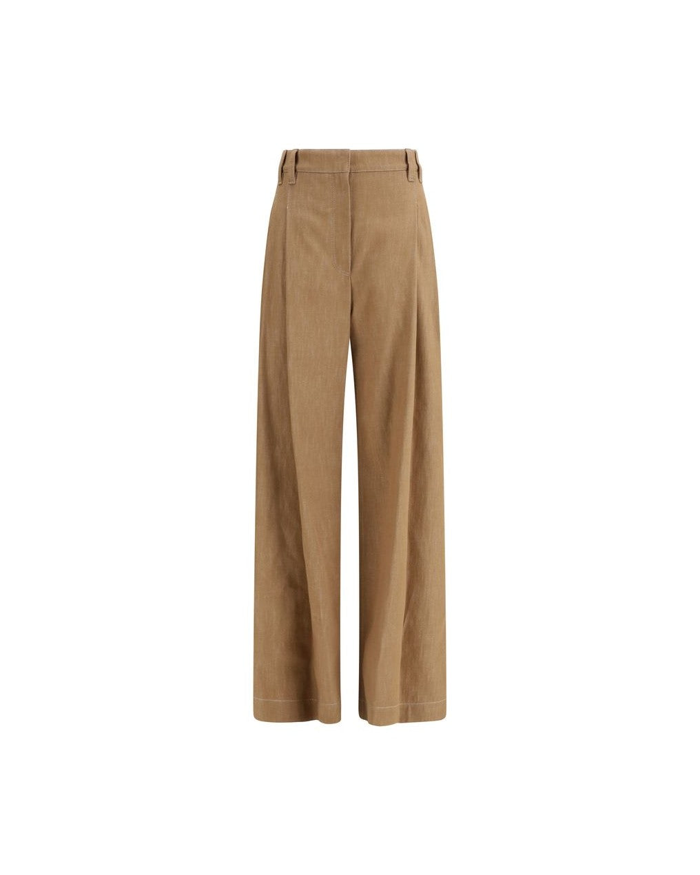 Brunello Cucinelli Brown Cotton Pant Glam Steals