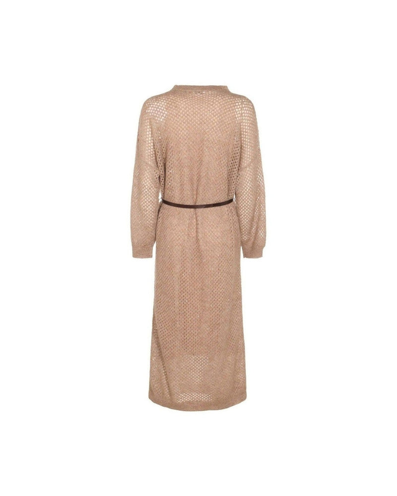 Brunello Cucinelli Brown Dress Glam Steals