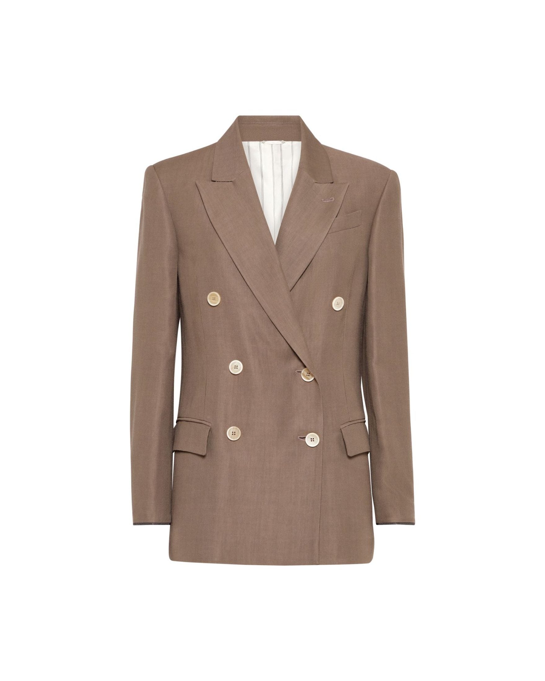 Brunello Cucinelli Brown Jacket Glam Steals