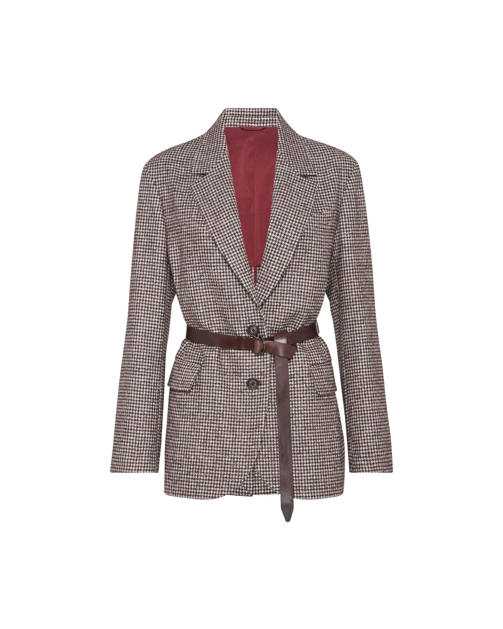 Brunello Cucinelli Brown Jacket Glam Steals