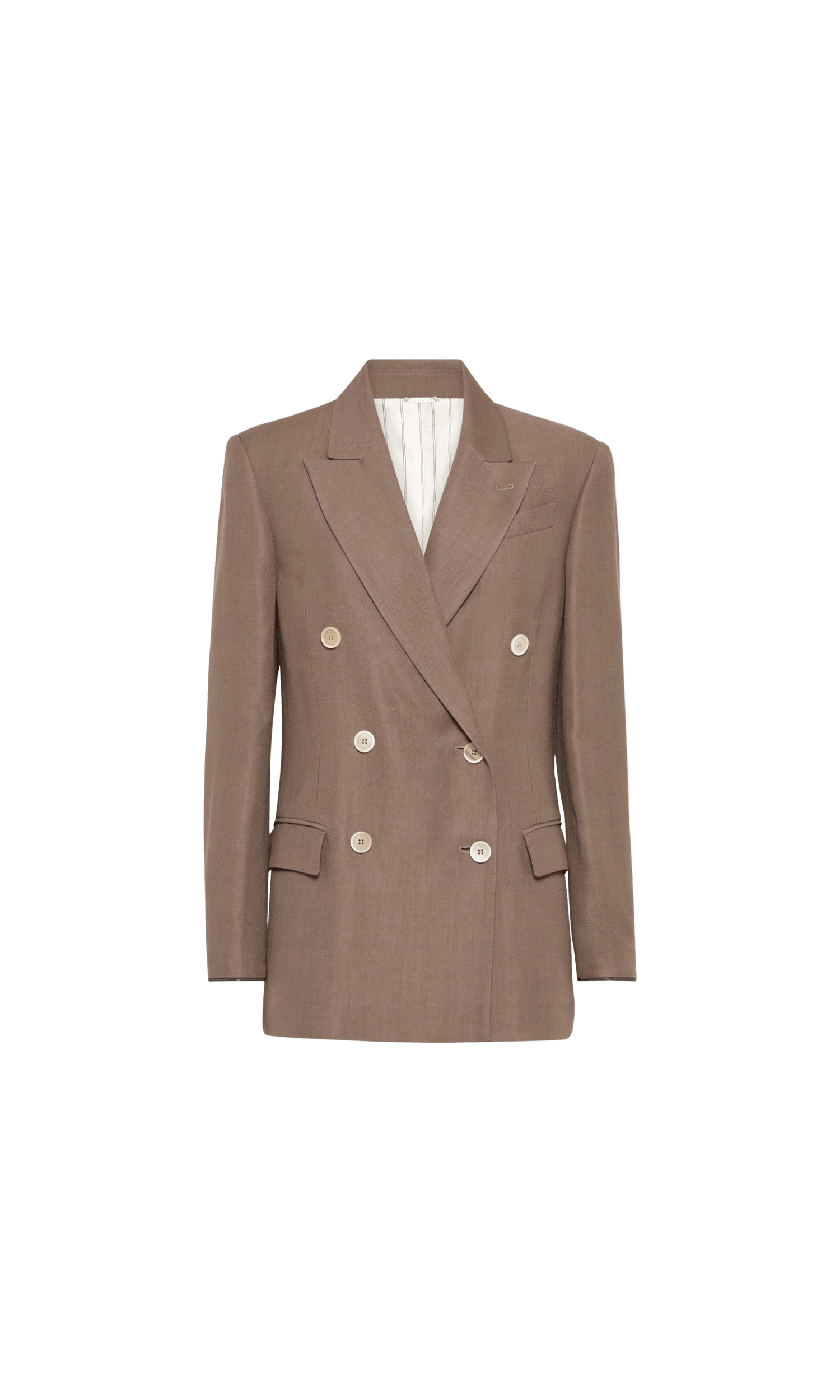 Brunello Cucinelli Brown Jacket Glam Steals