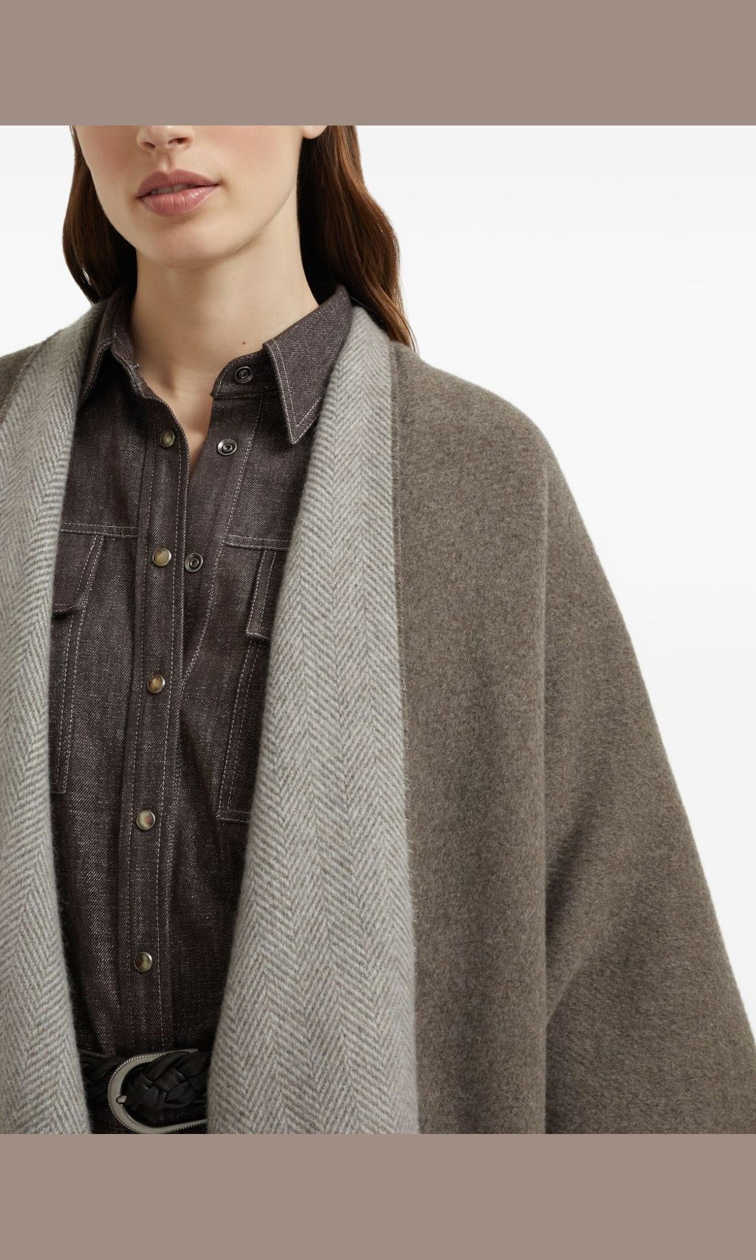 Brunello Cucinelli Brown Jacket Glam Steals