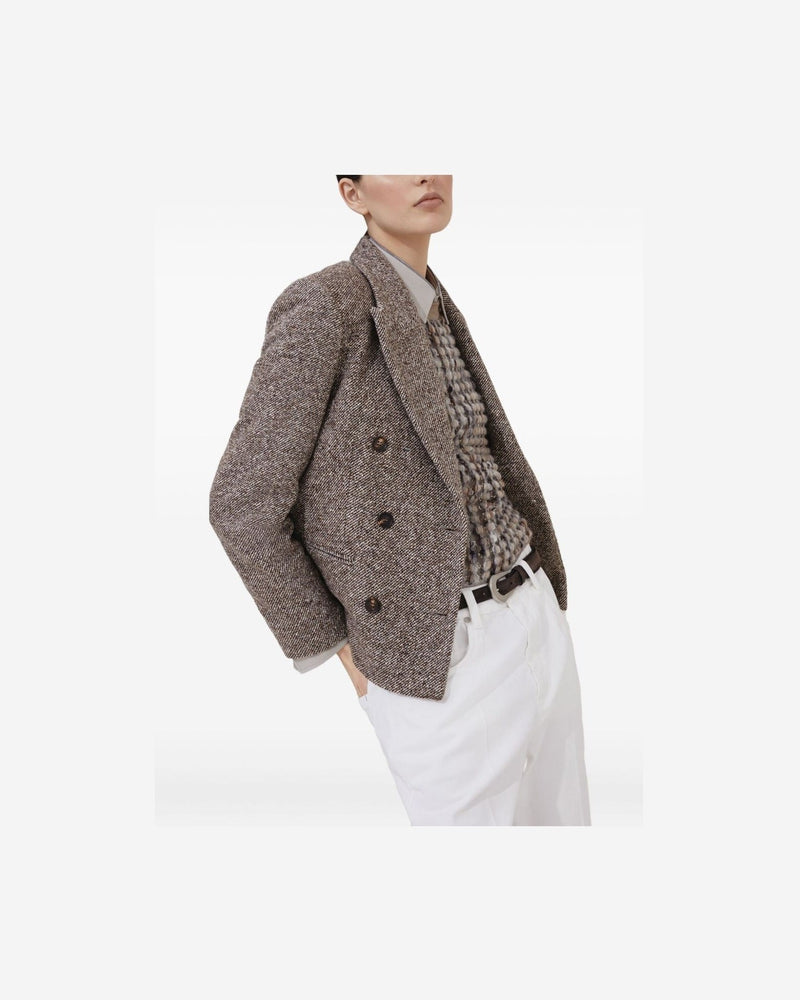 Brunello Cucinelli Brown Jacket Glam Steals