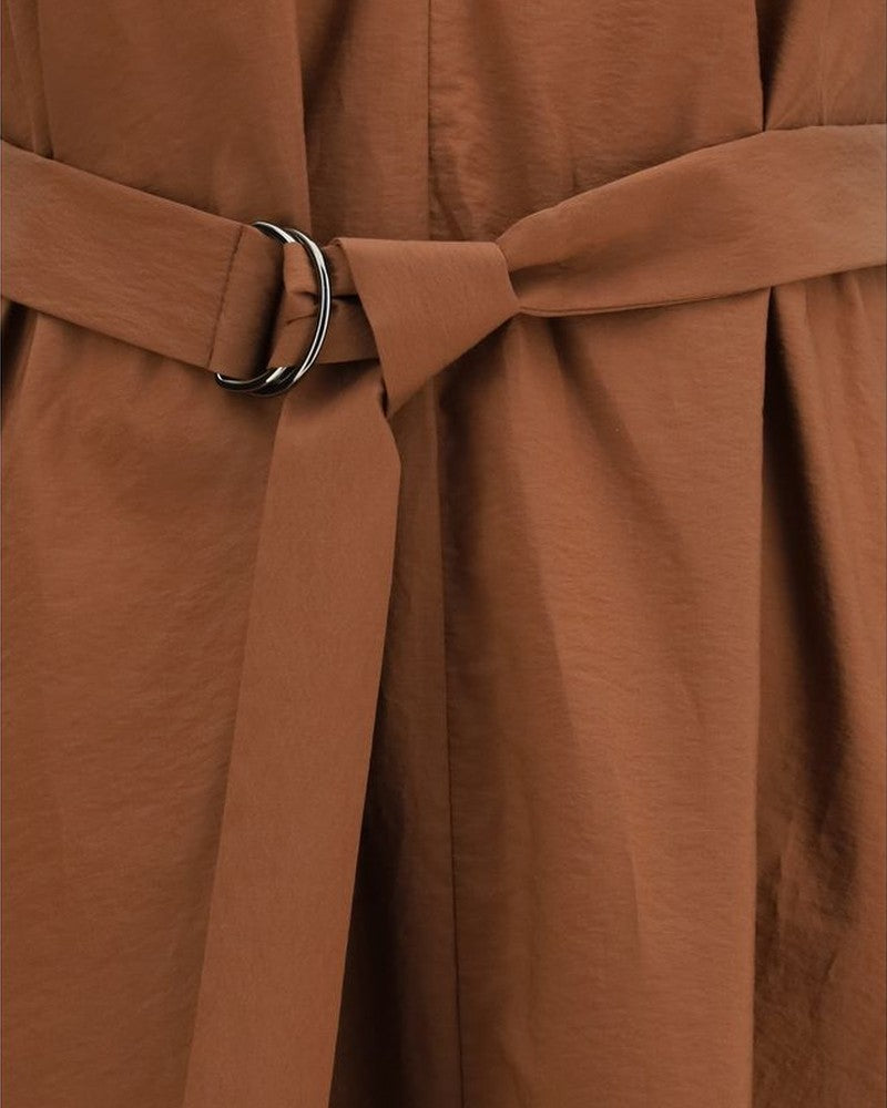 Brunello Cucinelli Brown Polyamide Dress Glam Steals