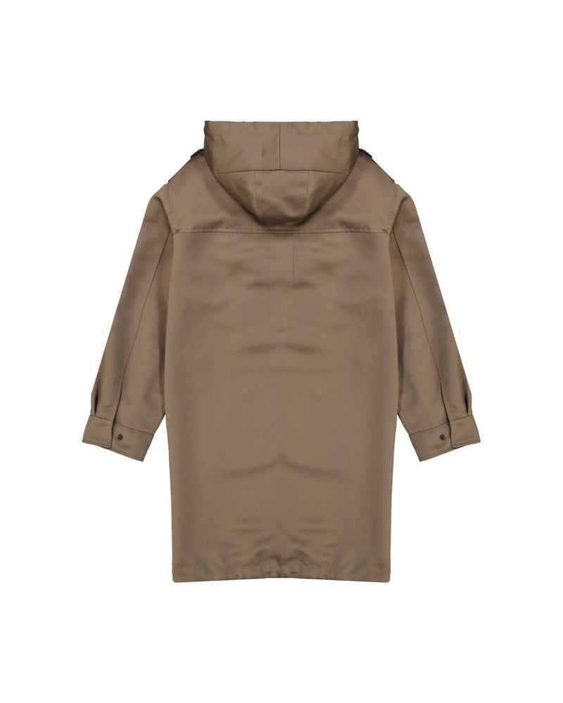 Brunello Cucinelli Brown Polyester Parka Glam Steals