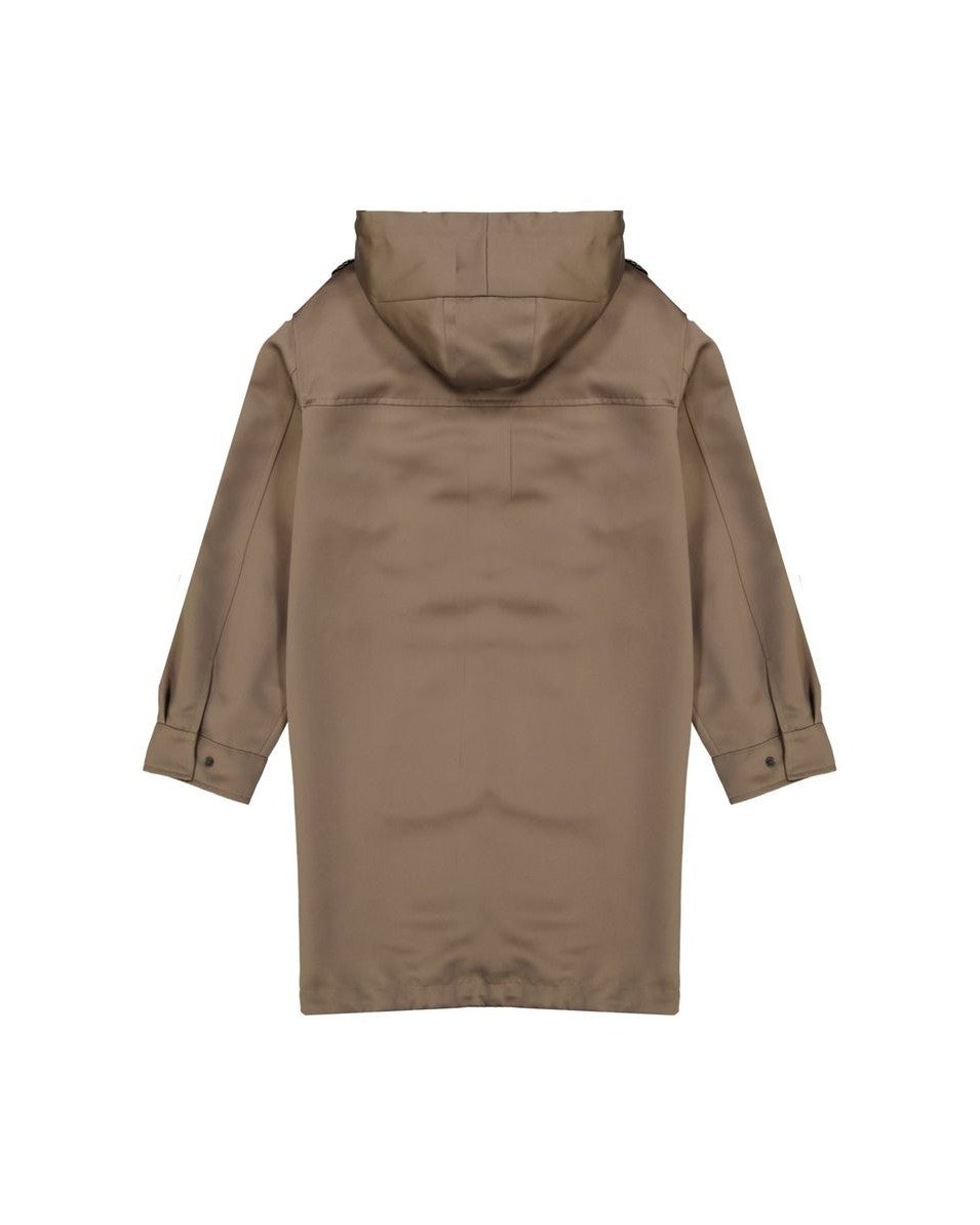 Brunello Cucinelli Brown Polyester Parka Glam Steals