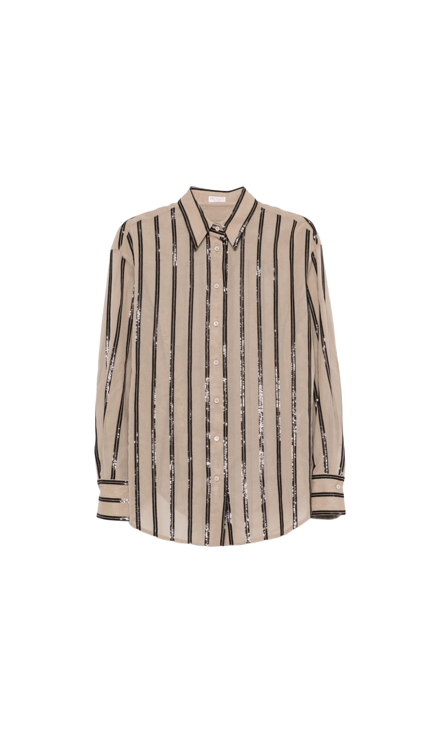 Brunello Cucinelli Brown Shirt Glam Steals