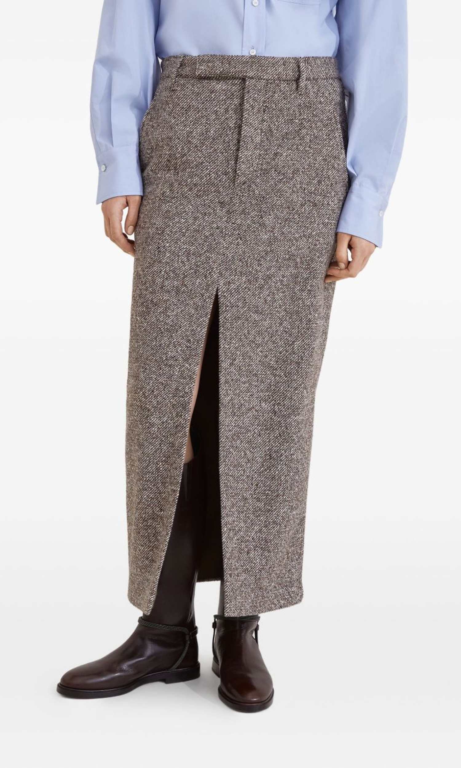 Brunello Cucinelli Brown Skirt Glam Steals